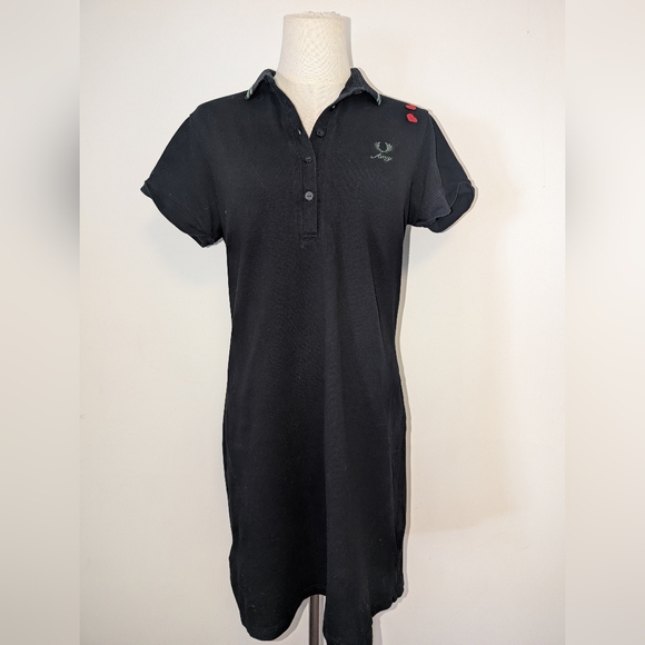 Fred Perry Dresses & Skirts - Fred Perry Black Amy Winehouse Foundation Polo Dress